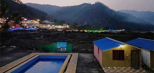 AC Cottages with Swimming Pool In Rishikesh